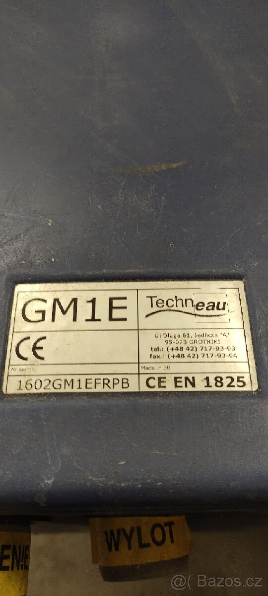 Miniodlučovač tuku GM1E - 5