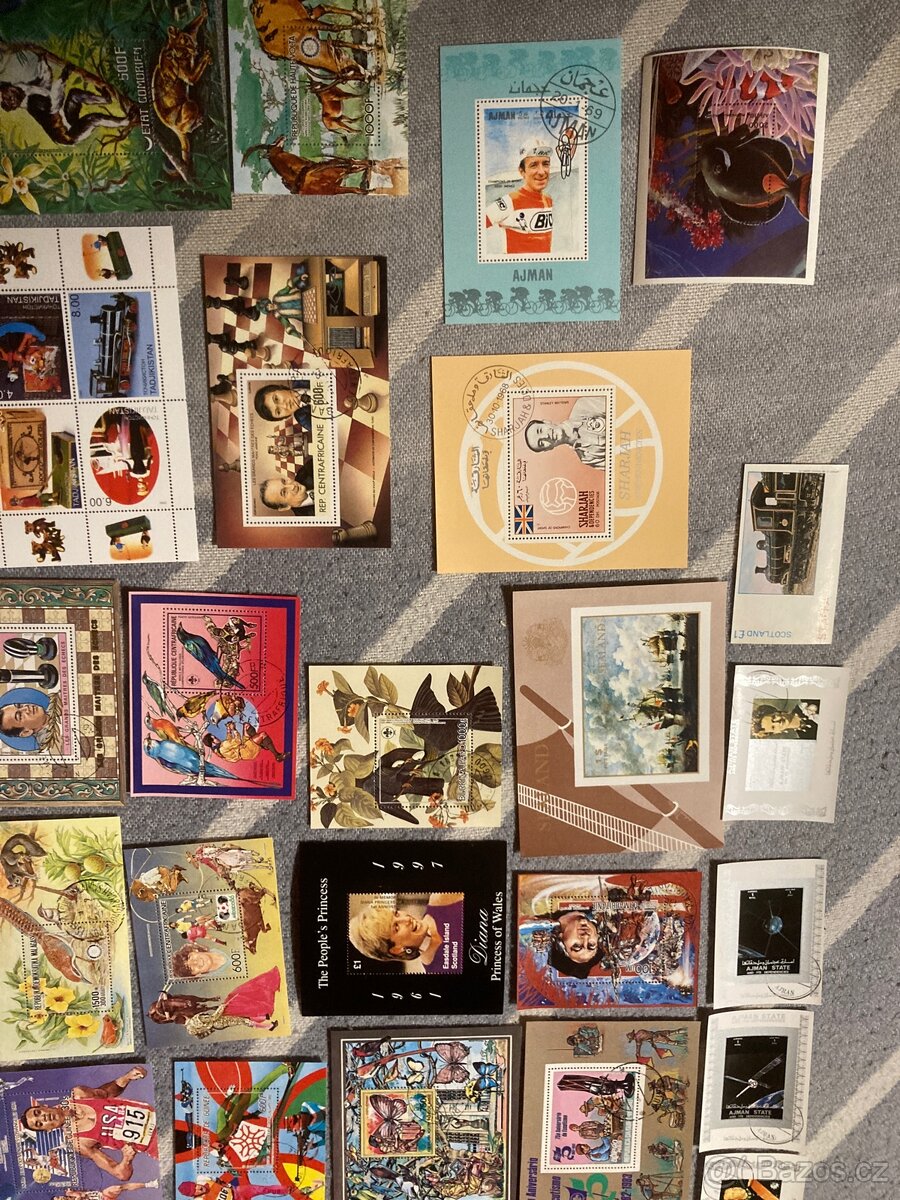 Známky, aršíky - 5