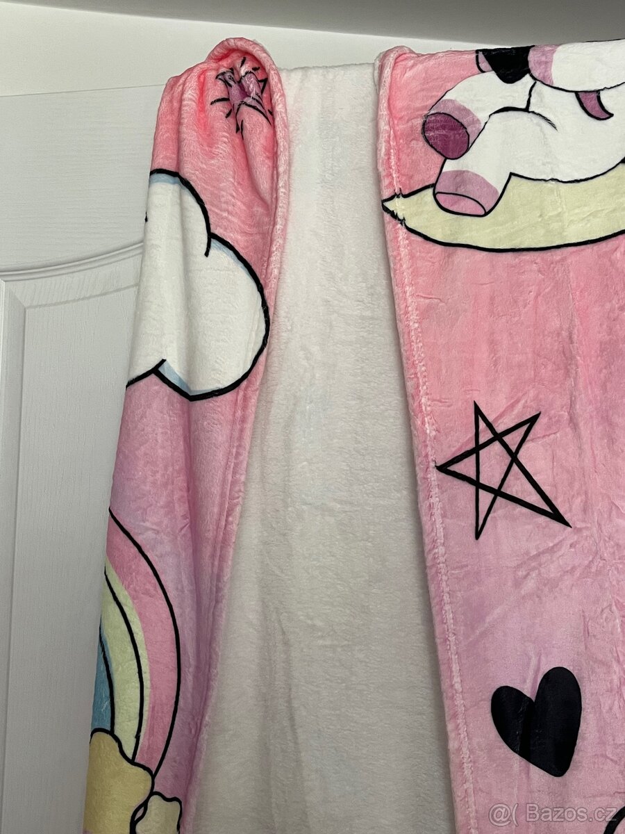 Deka s potiskem jednorožce - 5