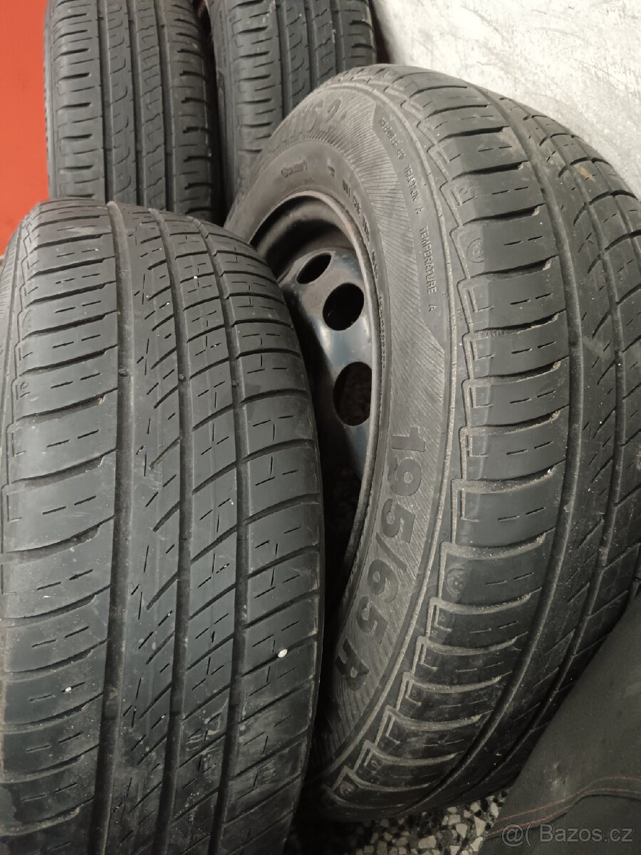 Letní sada 195/65r15 seat vw - 5