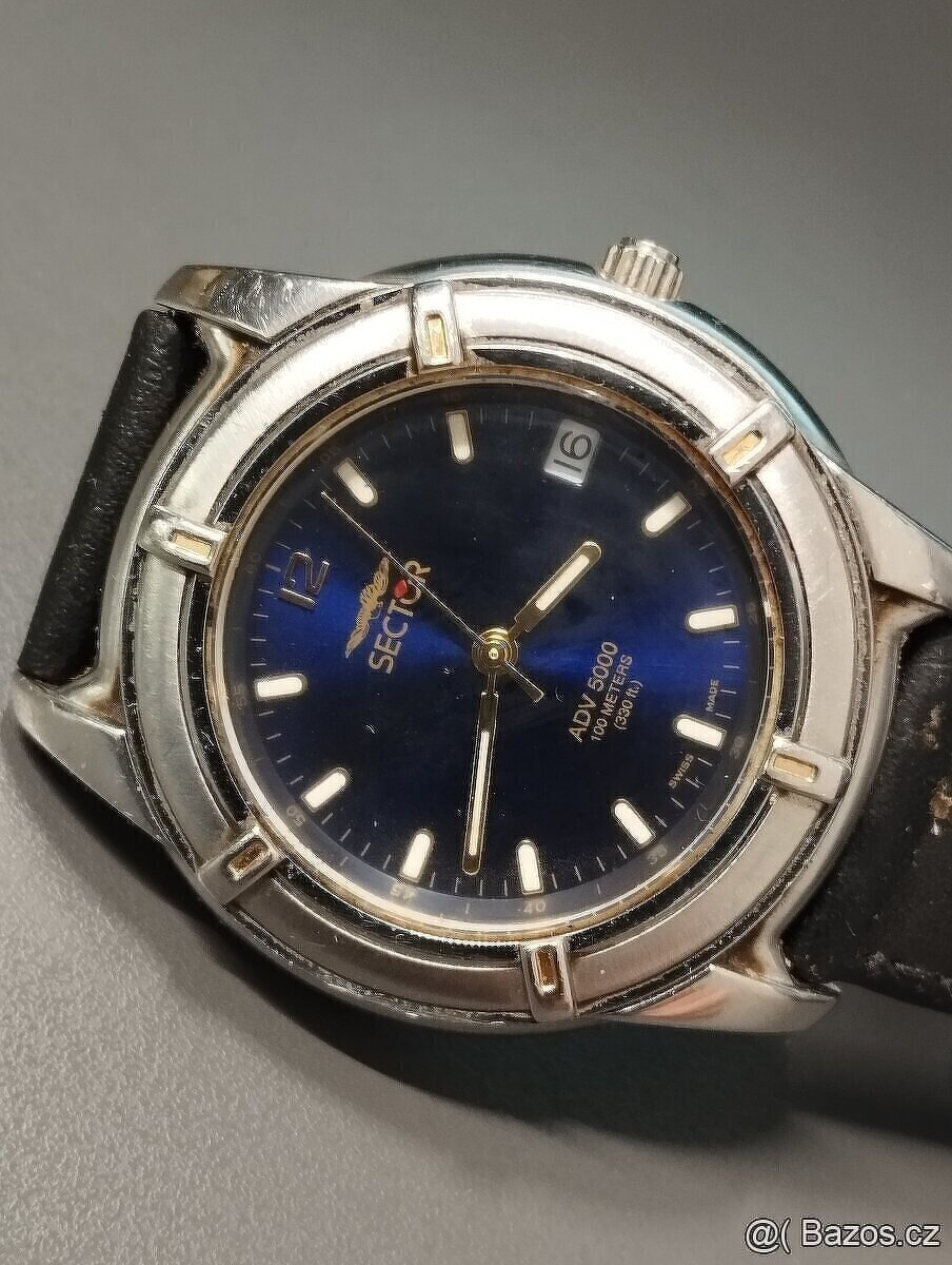 Prodám pánské hodinky SECTOR ADV 5000 _ SWISS MADE 👍👍👍 - 5
