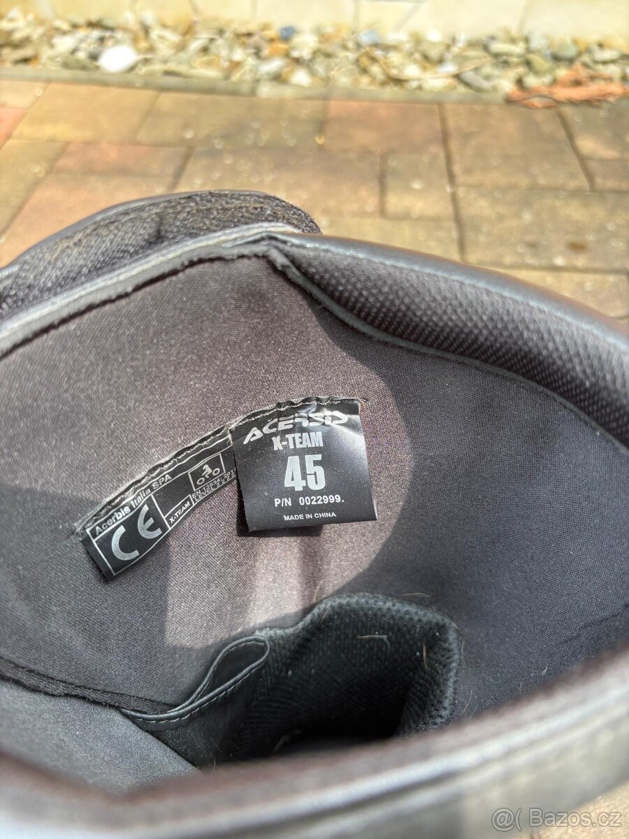 Motokrosové boty Acerbis X-Team, vel. 45 - 5