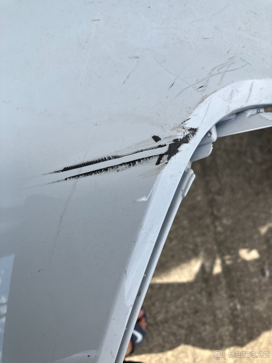 predni naraznik vw passat b8 lift r-line bily - 5