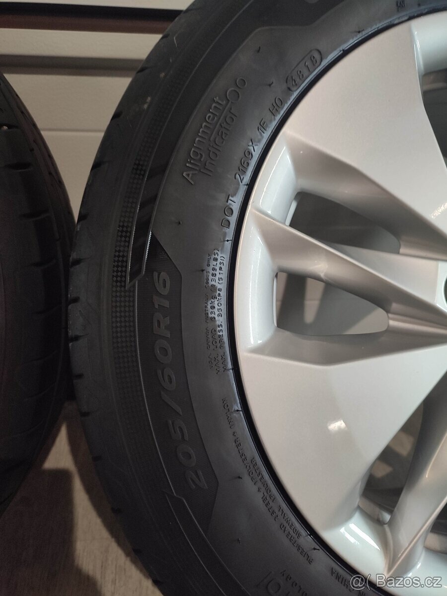 Škoda Octavia IV- letní sada 5x112r16 205/60r16 92H - 5