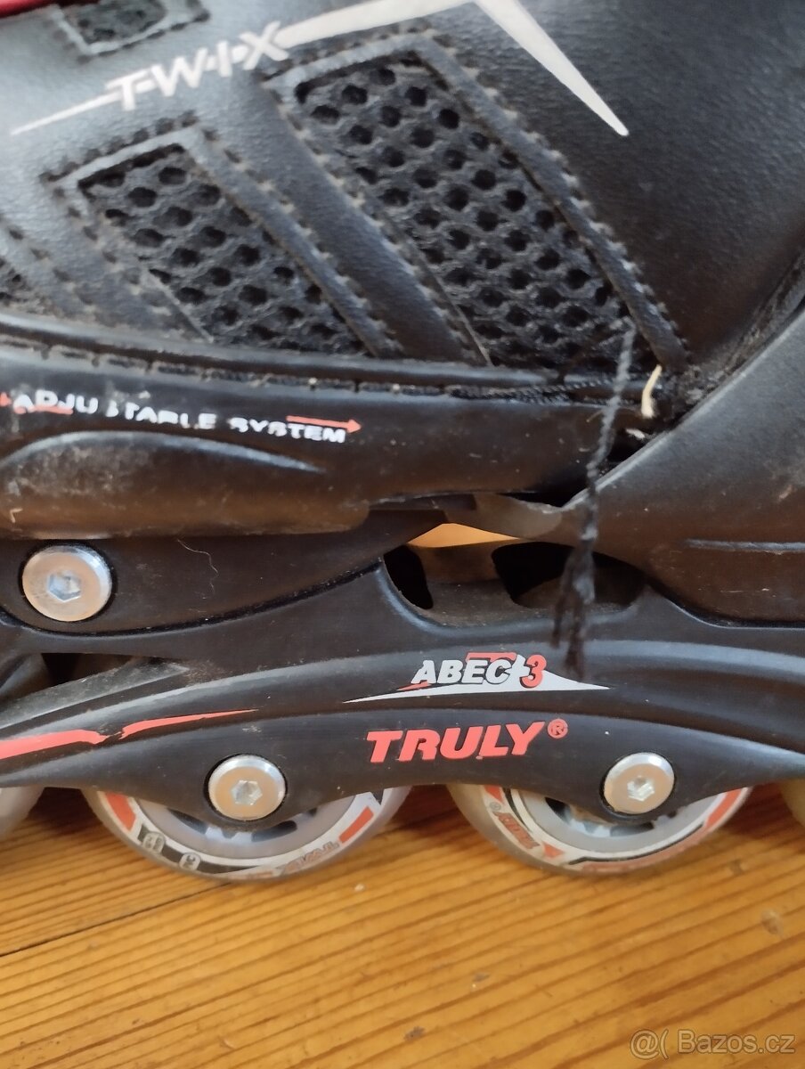 Dětské nastavitelné brusle led/inline - 5