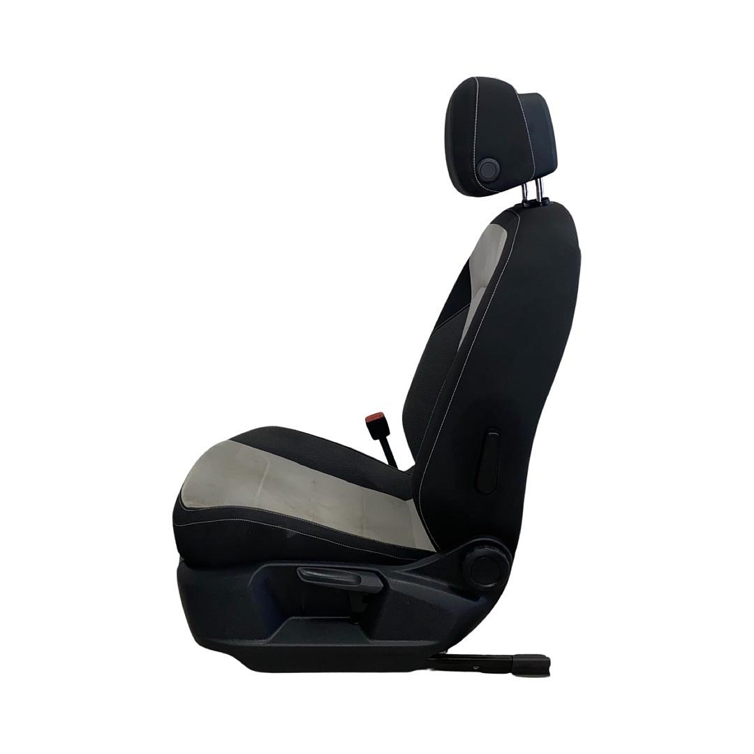 Sedačky černá látka šedá alcantara VW Tiguan 5NB 2 gen. 21 - 5