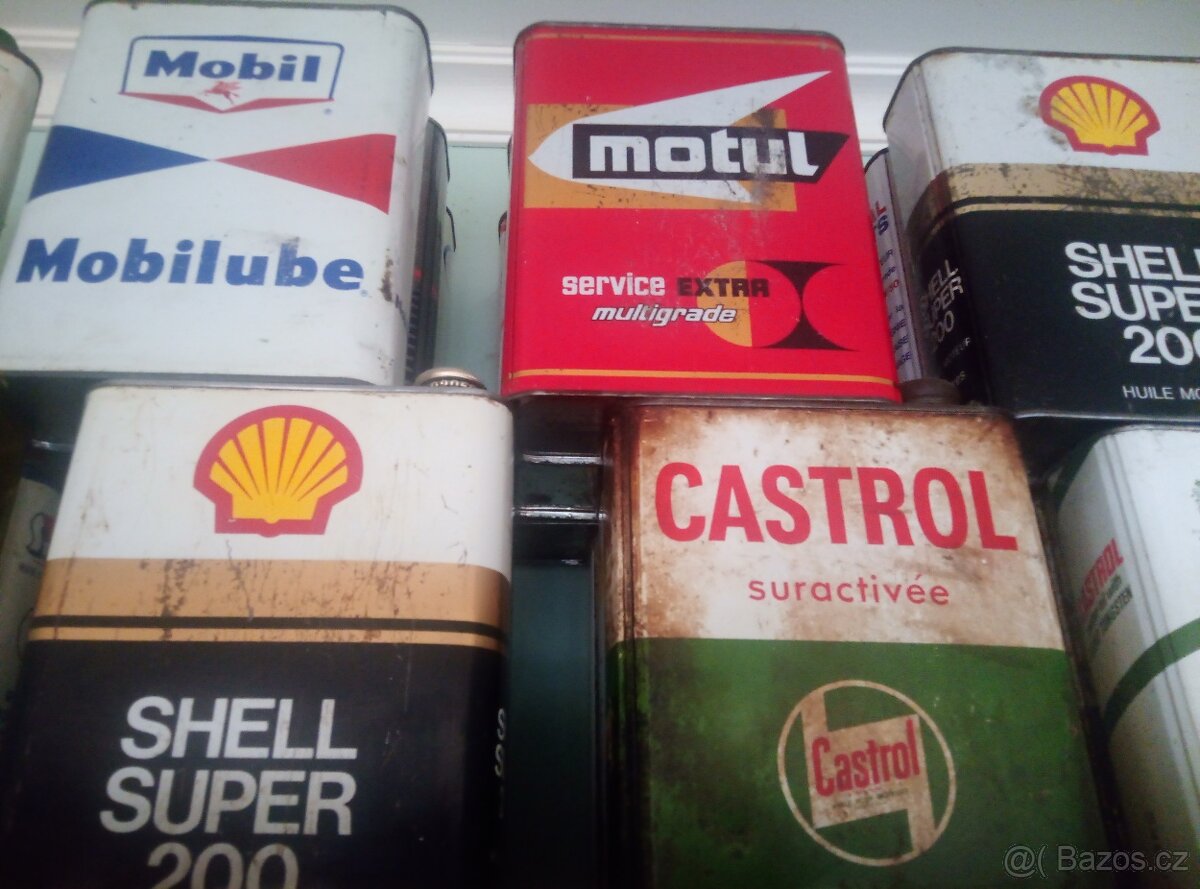 Plechovky od oleje - 5