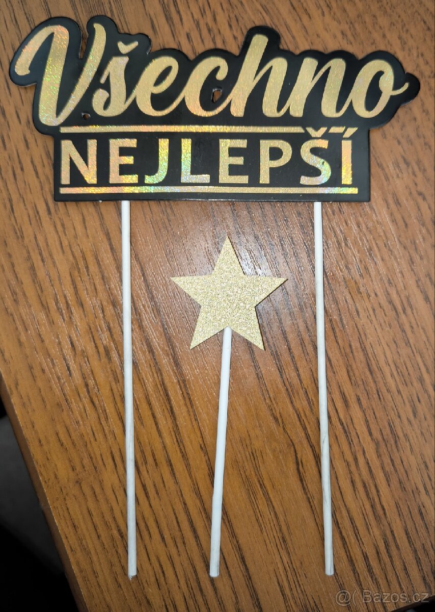 Párty sada stříbrno-zlatá - 5