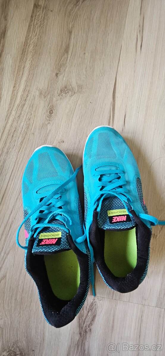 Dámské/dětské Nike revolution 3 blue/pink - 5