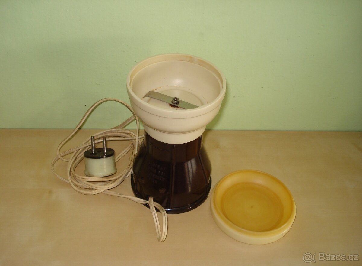 Starý mlýnek na kávu, bakelit - 5