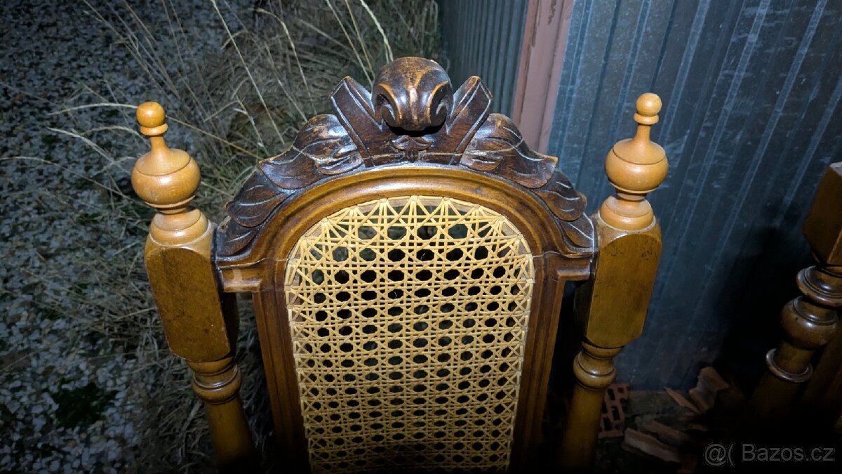 Židle - lidová renesance - 5