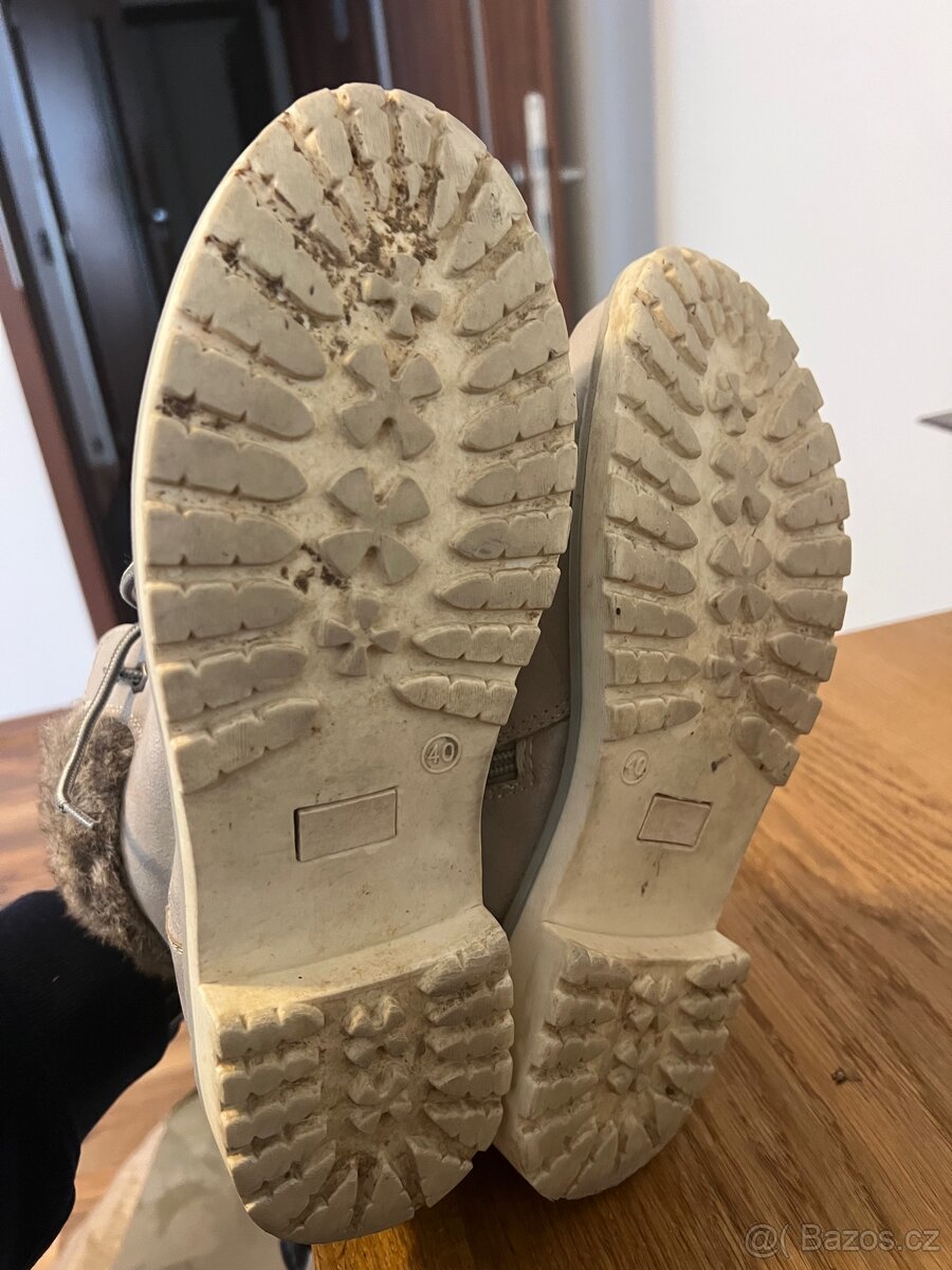 Zimni boty CCC velikost 40eur - 5