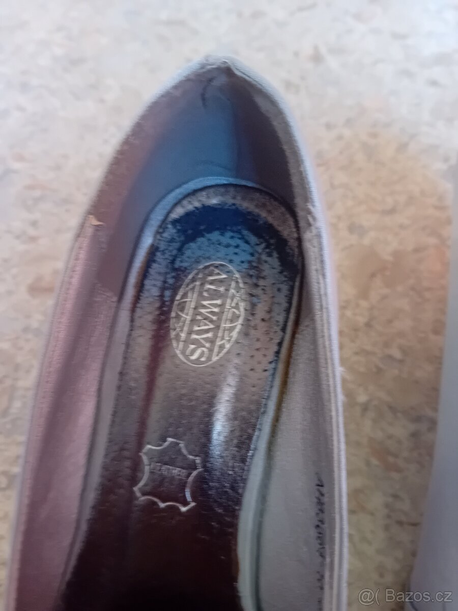 Dámské společenské boty - lodičky, vel. 37 - 5