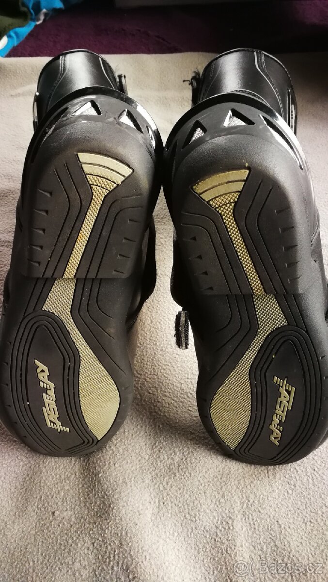 Boty na moto FASTWAY vel:40 pouzite - 5