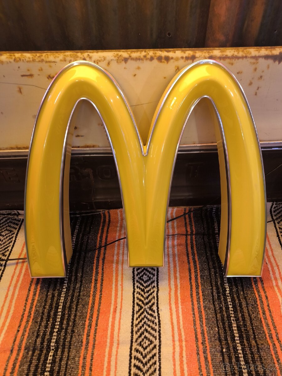Originální světelné logo McDonald's - 5