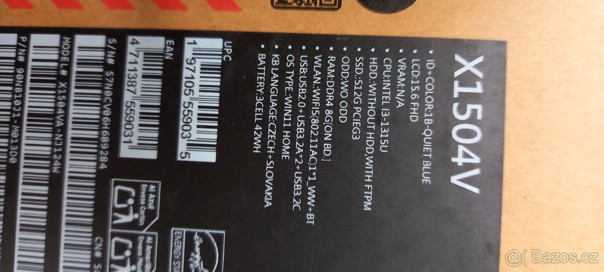 Notebook Asus Vivobook - 5