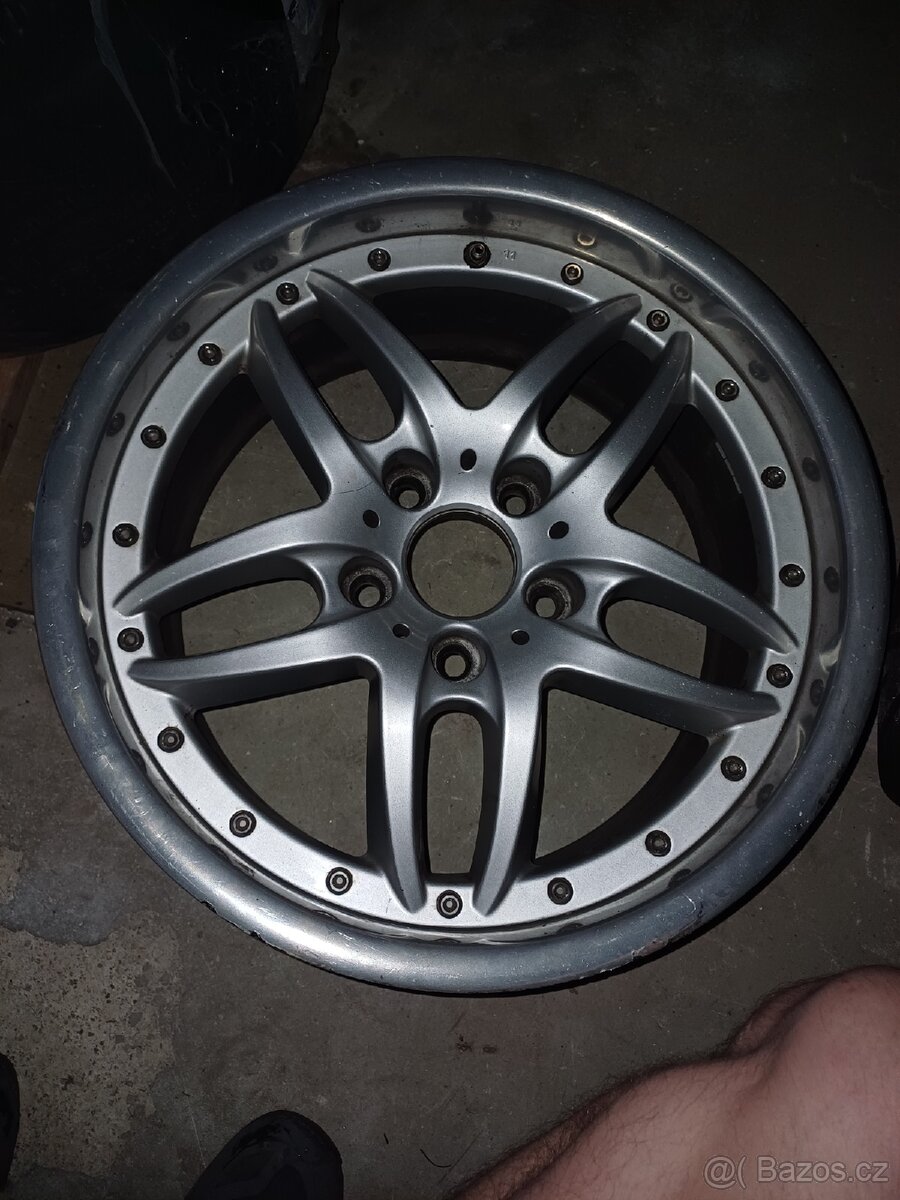 ALU kola BMW styling 71 R17 s pneu Nankang - 5