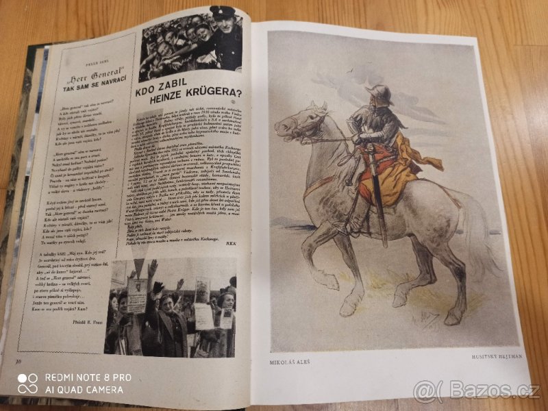 Vázané Knihy- časopis Československý Voják 1956 a 1957 kniha - 5