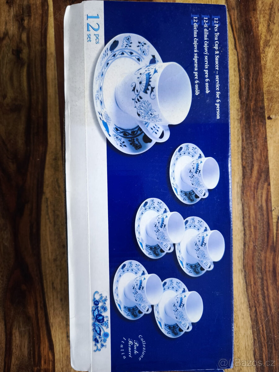 Sada šálků Paolo Roncci Itálie (čajový servis) - 5