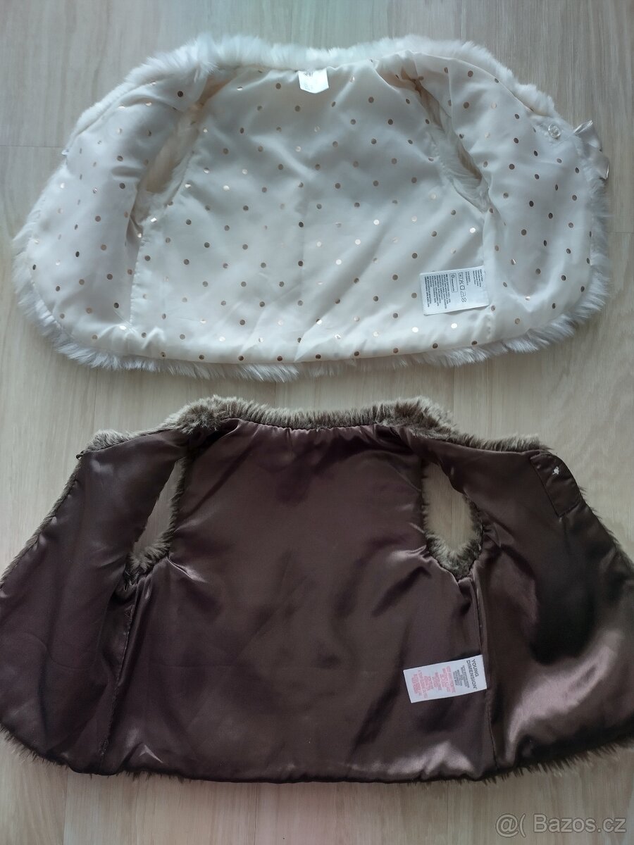 Dívčí chlupaté vestičky - 5