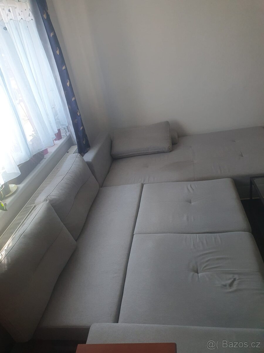 Rozkládací rohová sedačka - 5