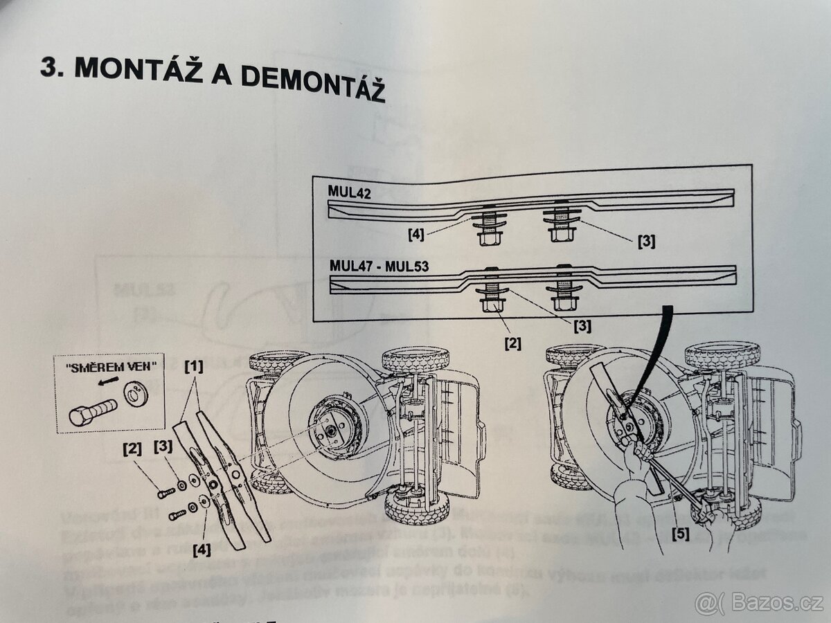 Honda mulčovací sada 42E MUL42E - 5