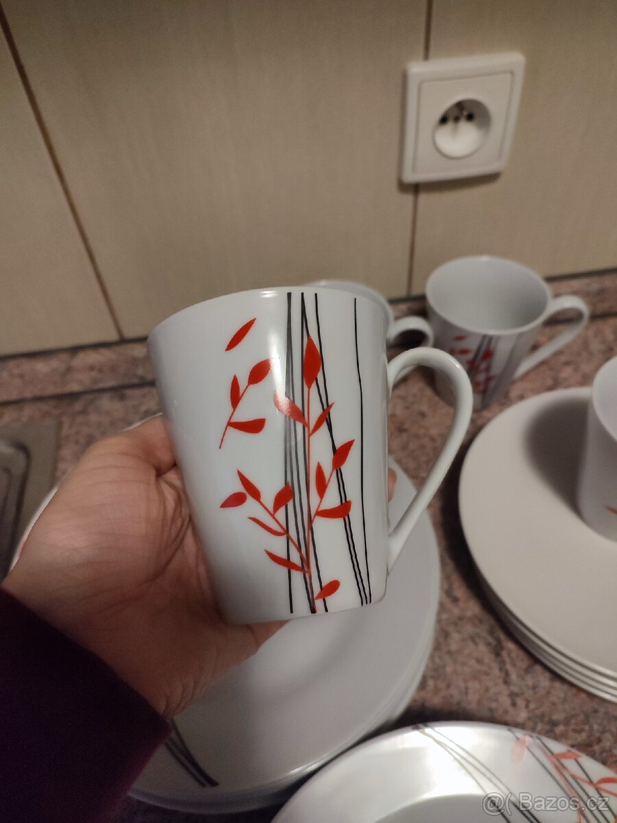 Sada nádobí talíře a hrnečky Banquet Palomba - 5