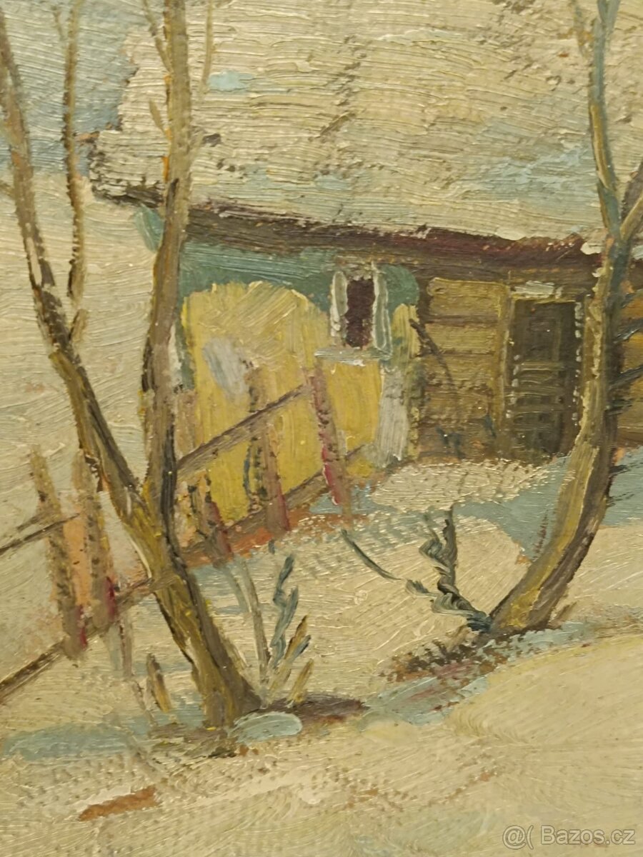 Obraz Adolf Daníček, Šumava, olej 62x78 - 5