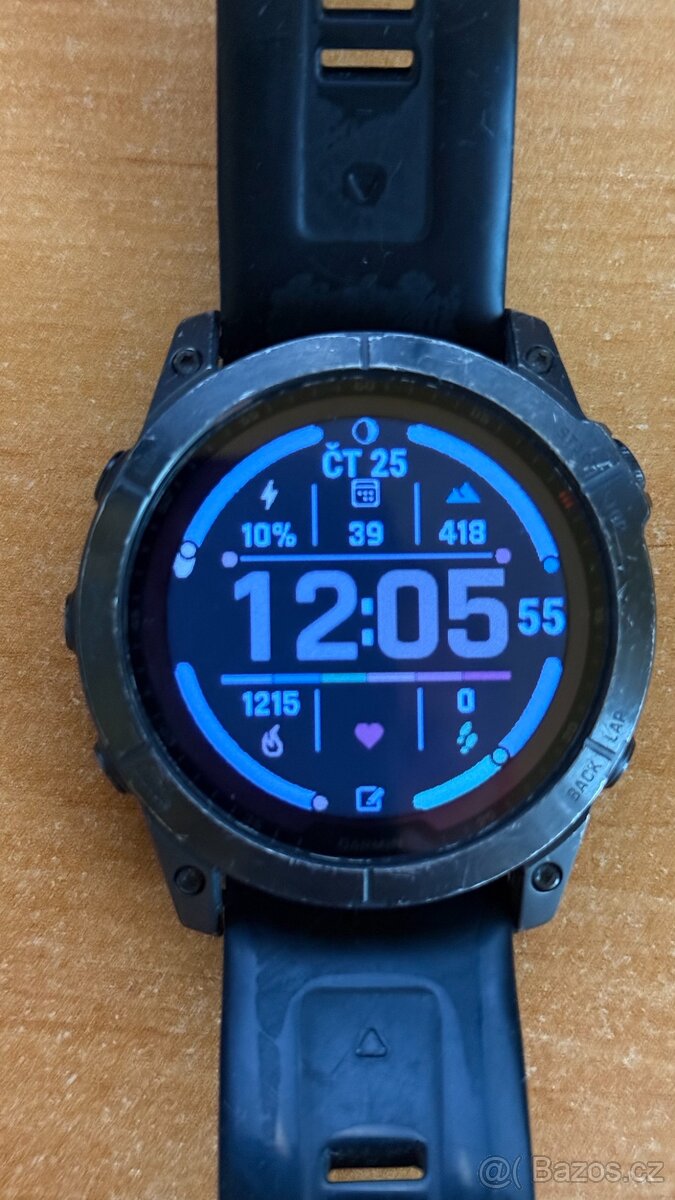 Garmin Fenix 7X Sapphire Solar – Titanium - 5