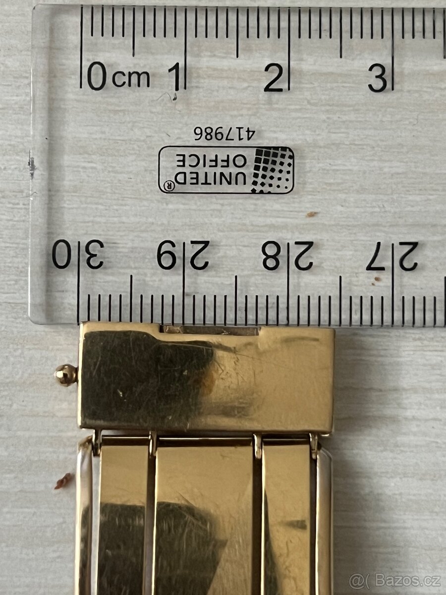 Zlato zlatý náramek versace 14 karátu - 5