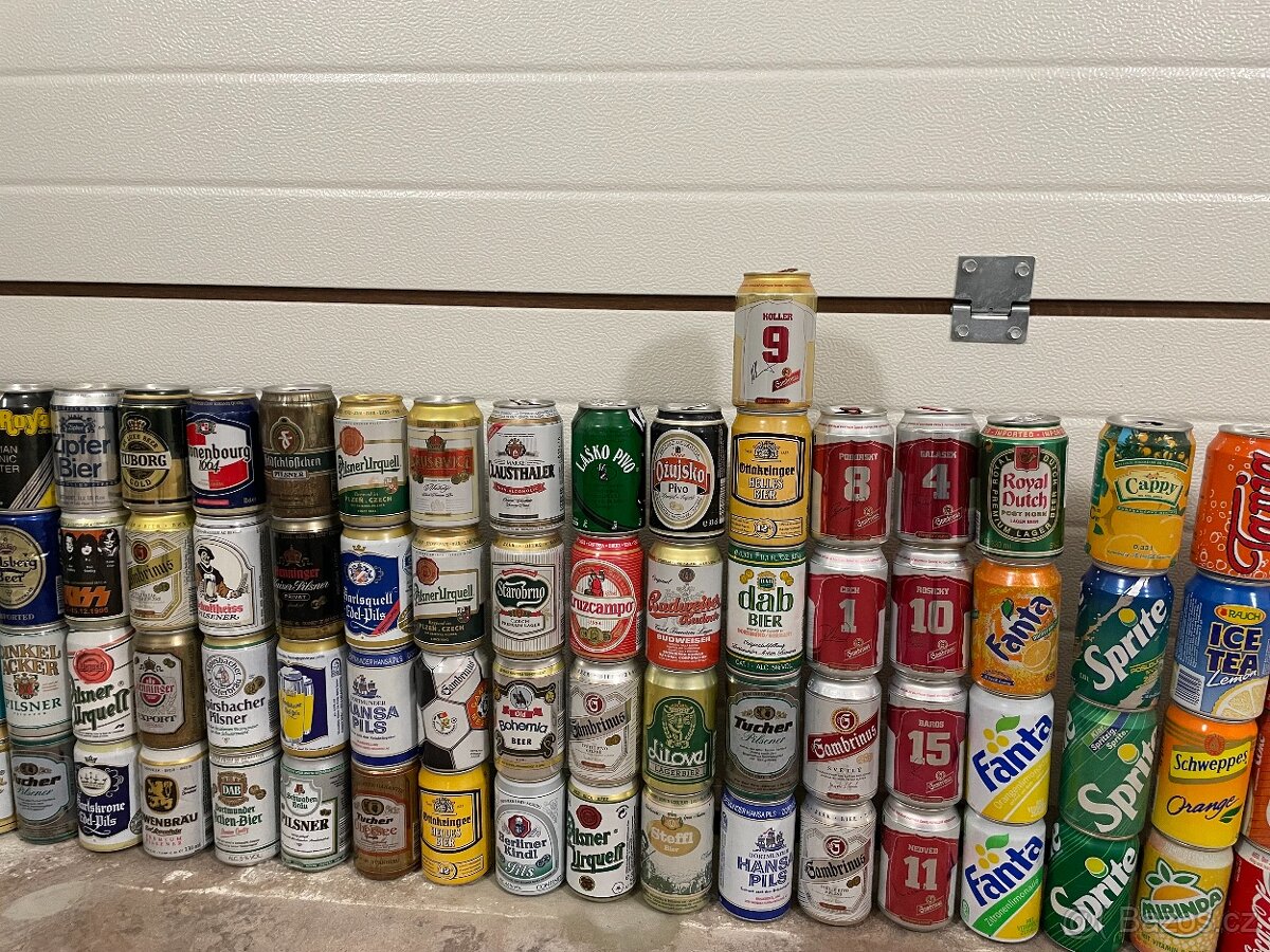 Plechovky od piva a limonády - 5