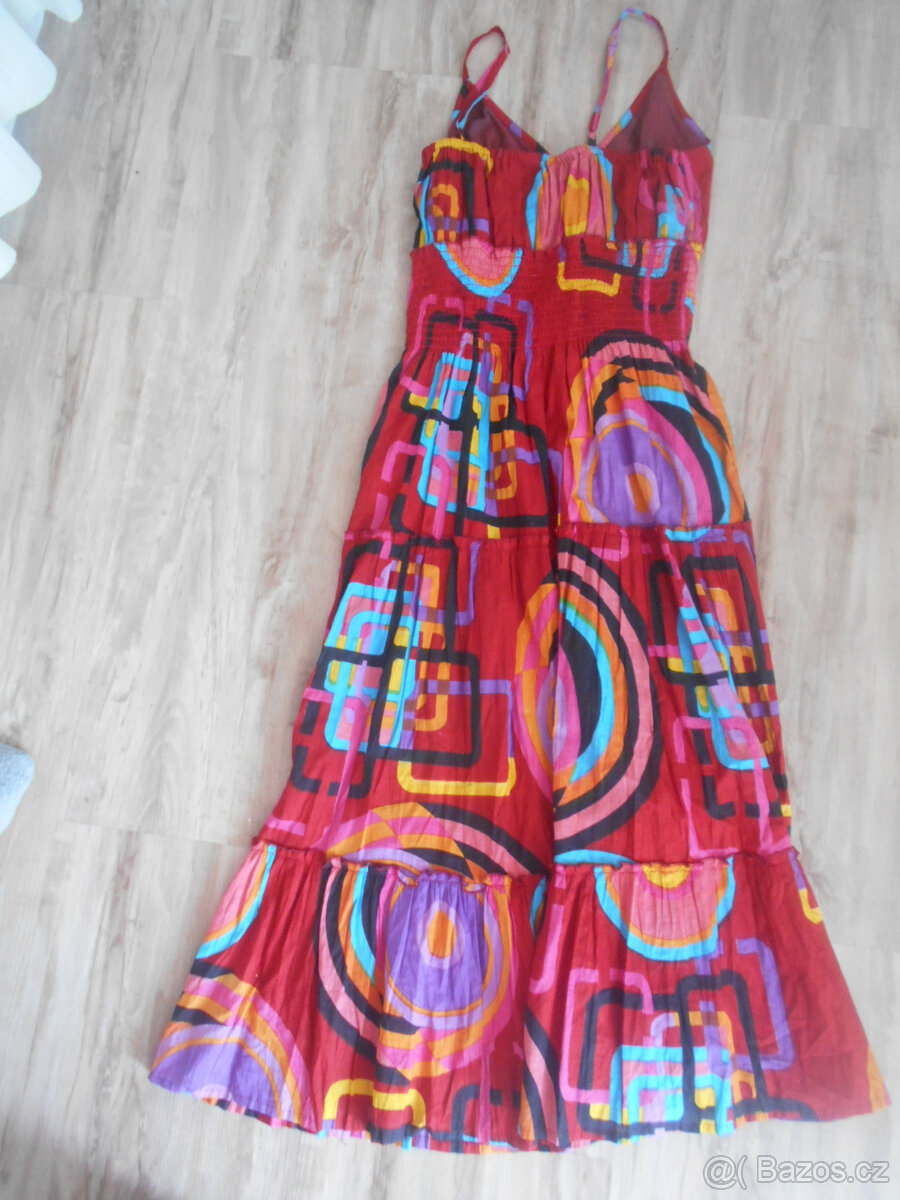 LETNÍ DLOUHÉ ŠATY VEL. M - 5