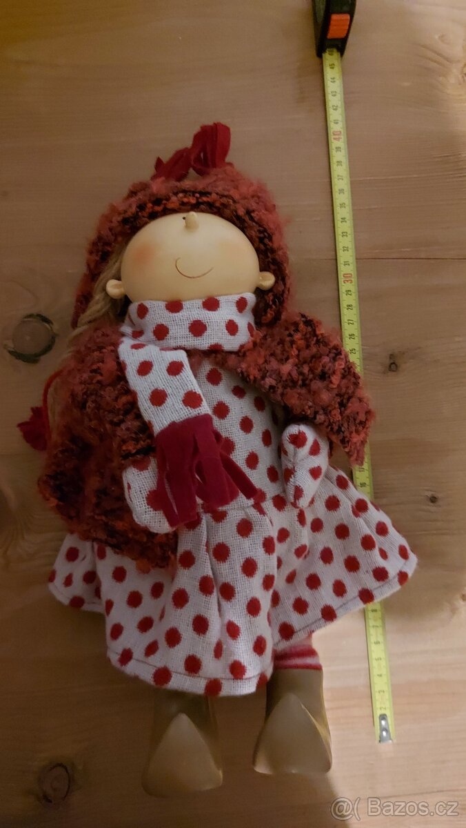 Vánoční dekorace - panenky - 5