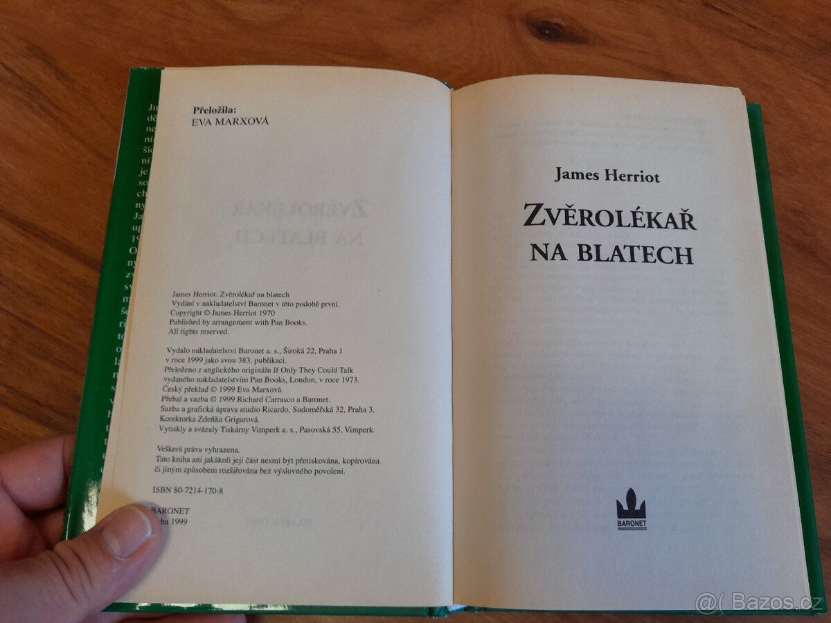 Bestseller Jamese Herriota Zvěrolékař na blatech - 5