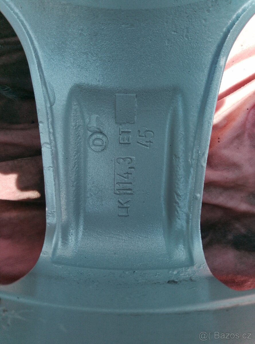 Prodám ALU disky R16 - 5