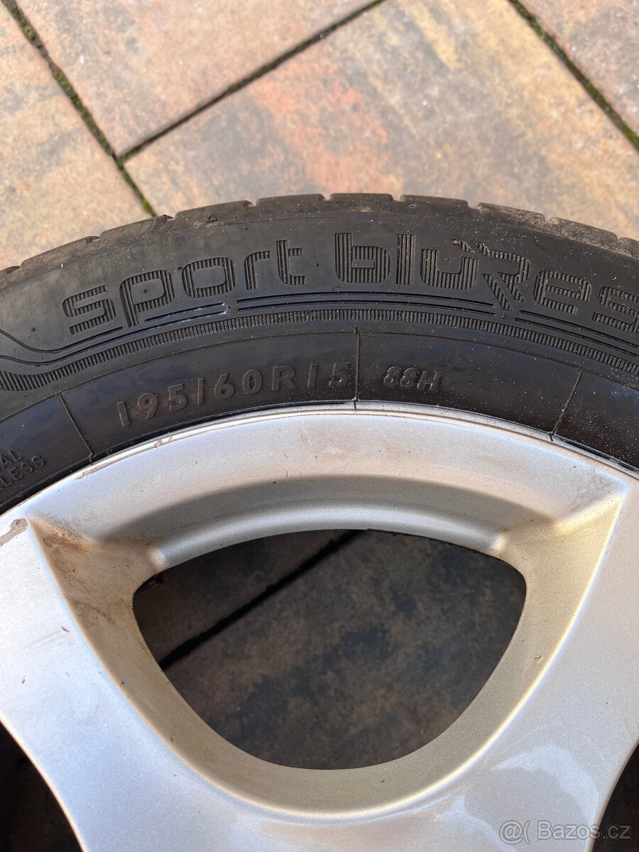 originální alu disky na ford - 5