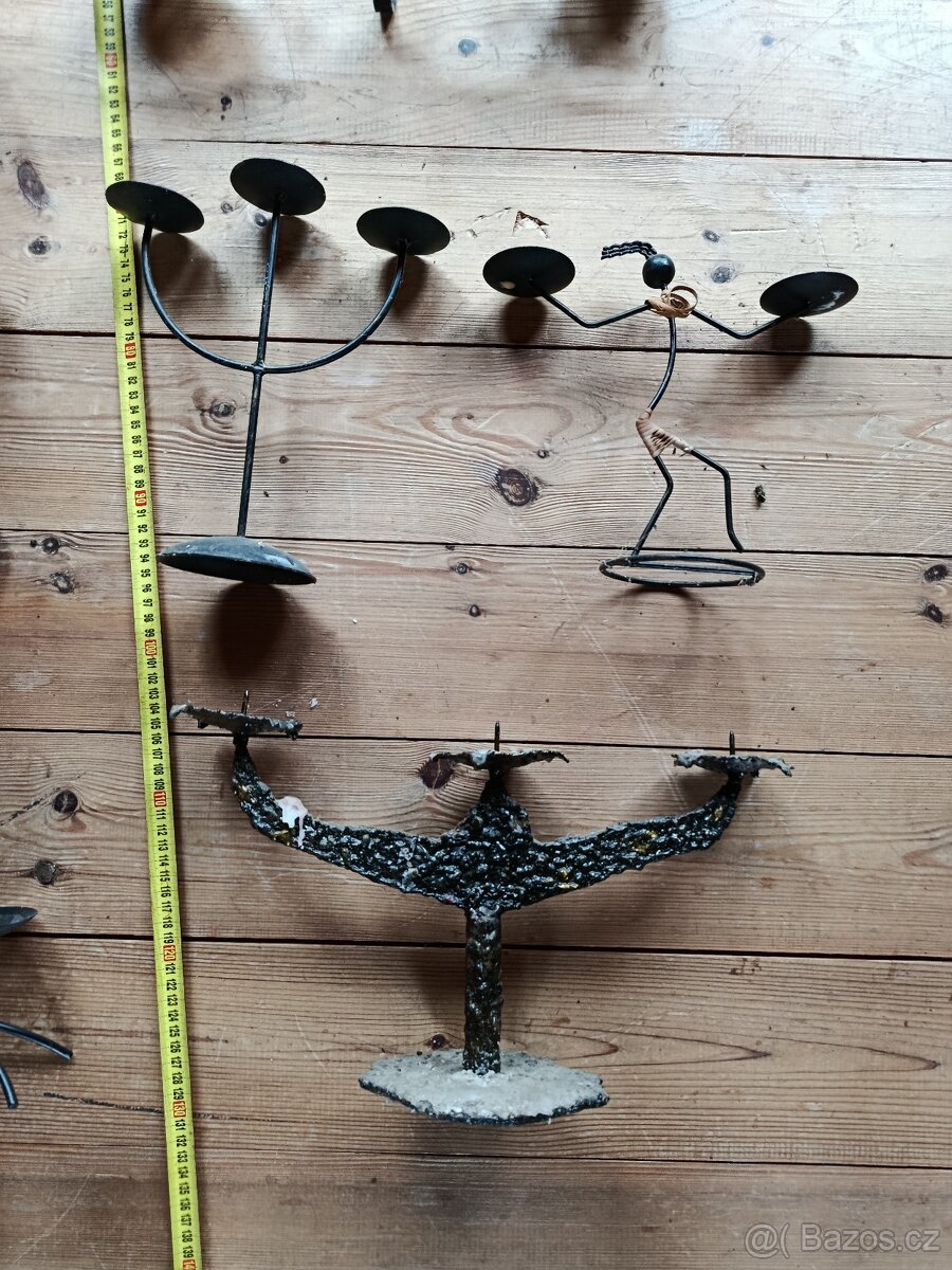 13 ks svícnů - svícínků - 5