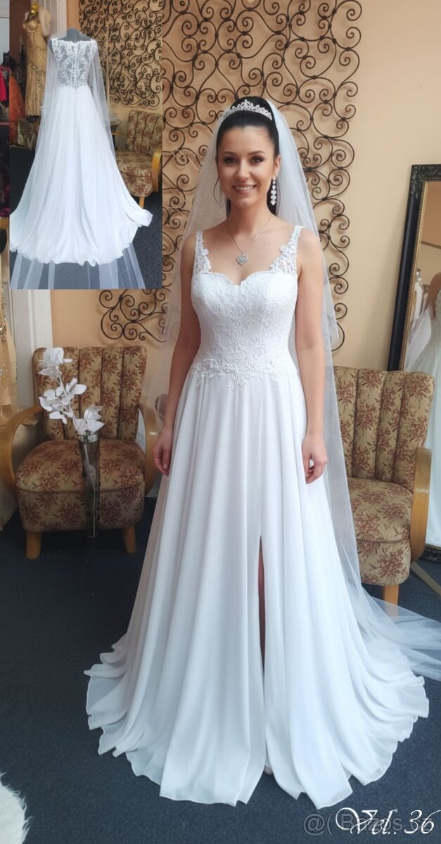 VÝPRODEJ SVATEBNÍCH ŠATŮ - 5