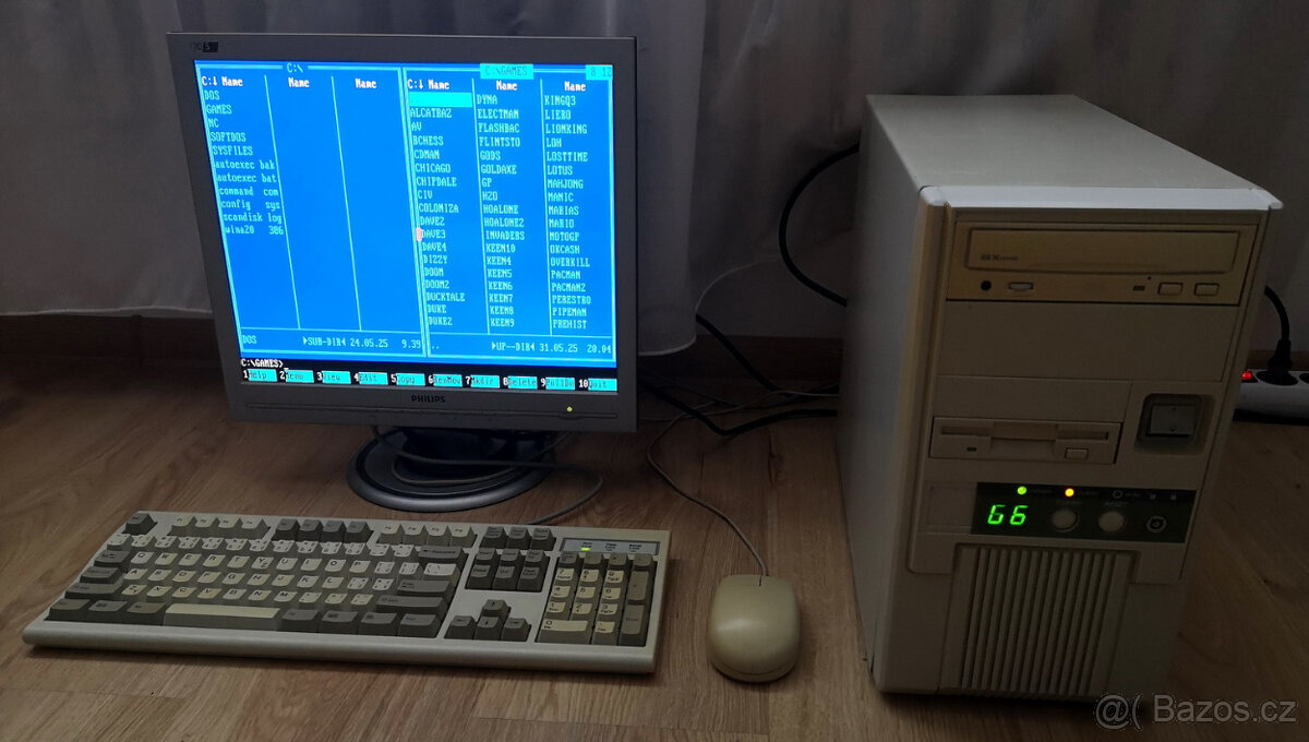 Predám Retro PC 486 DX2 66MHz (27) - 5