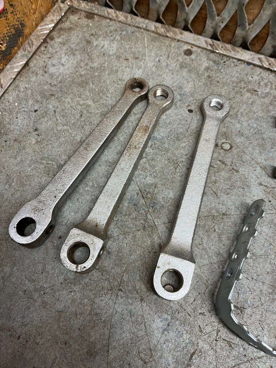 Díly k retro kolům- šlapadla + kliky - 5