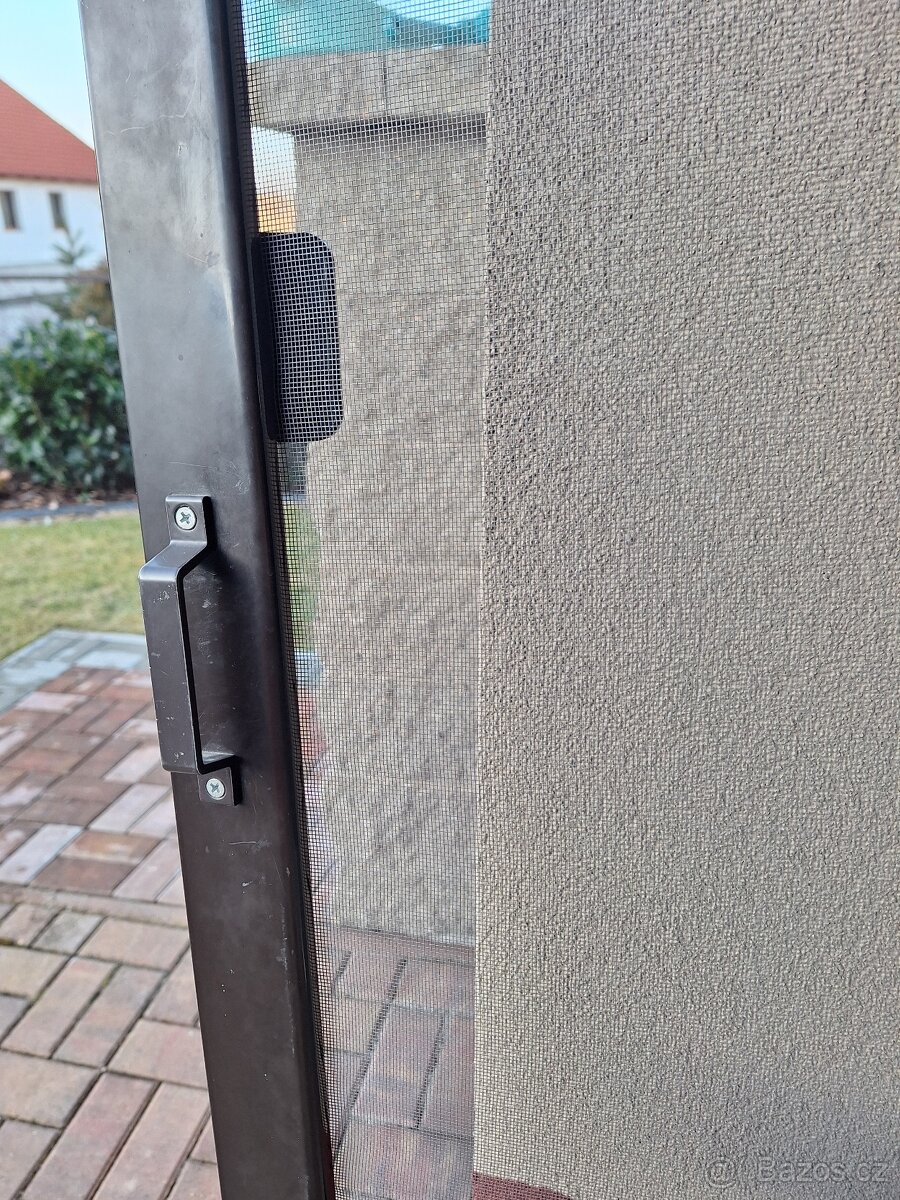 Dveřní síť proti hmyzu, hliník - 5