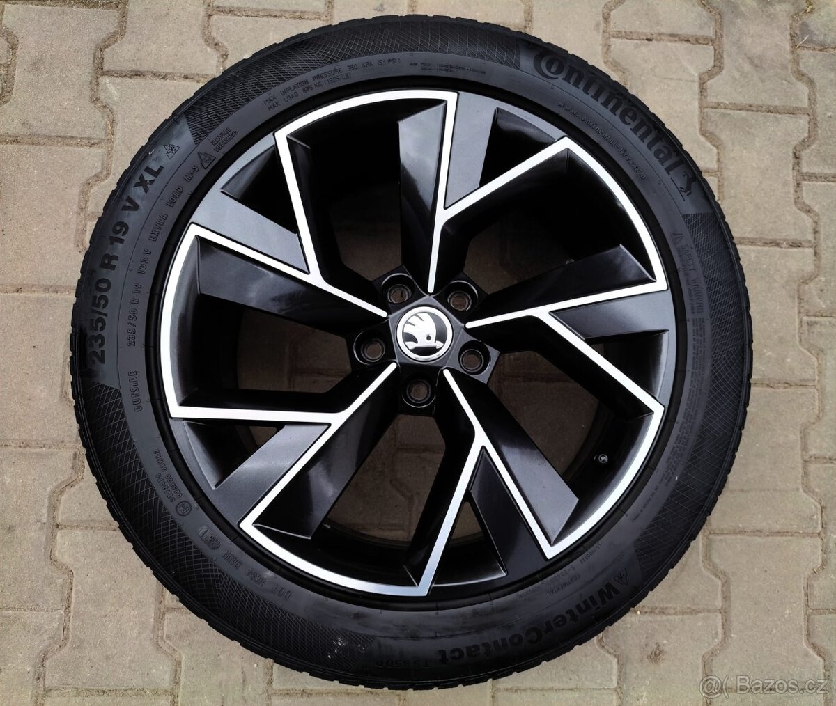 Originální sada Škoda Kodiaq 5x112 R19 Triglav - 5