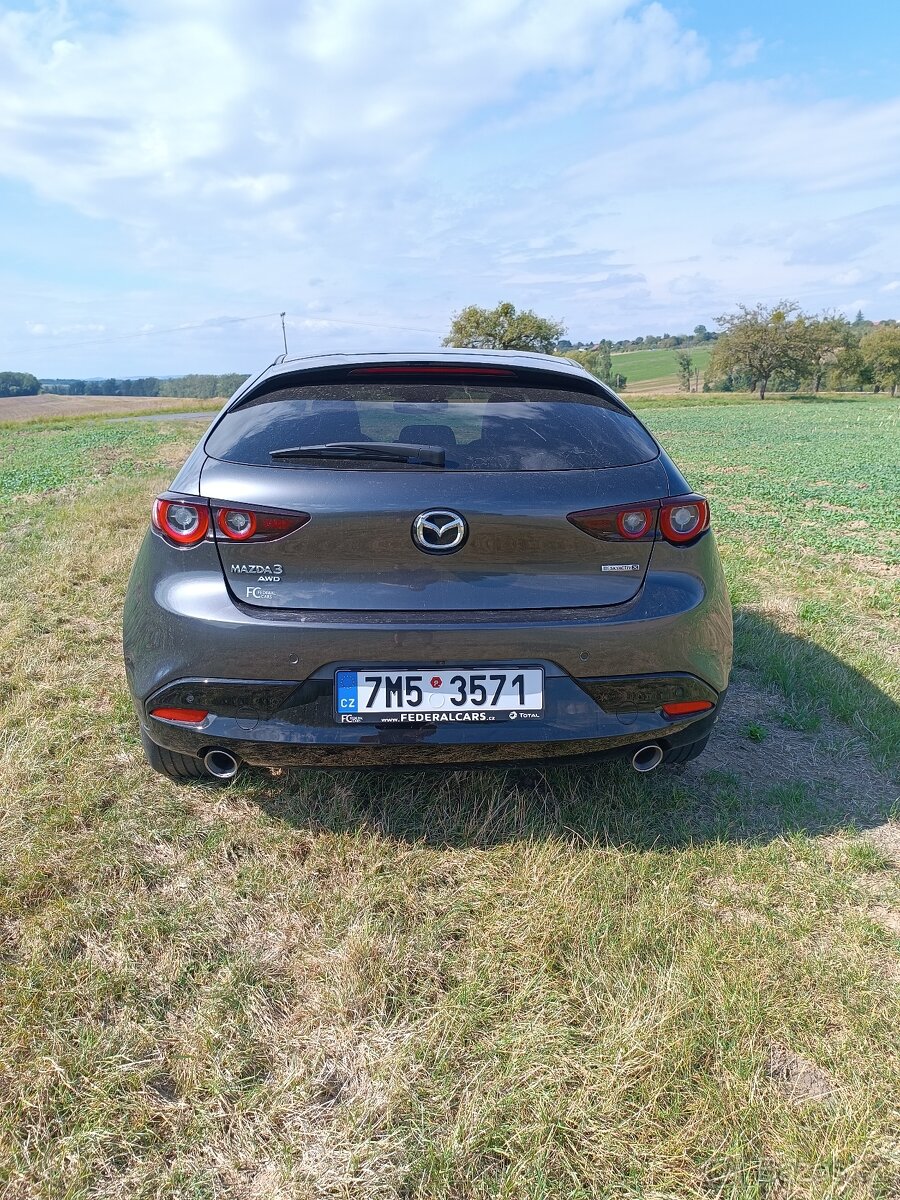 Mazda 3 /e-Skyactiv X186/AWD/GT Plus IPM2 2022, záruka, DPH - 5