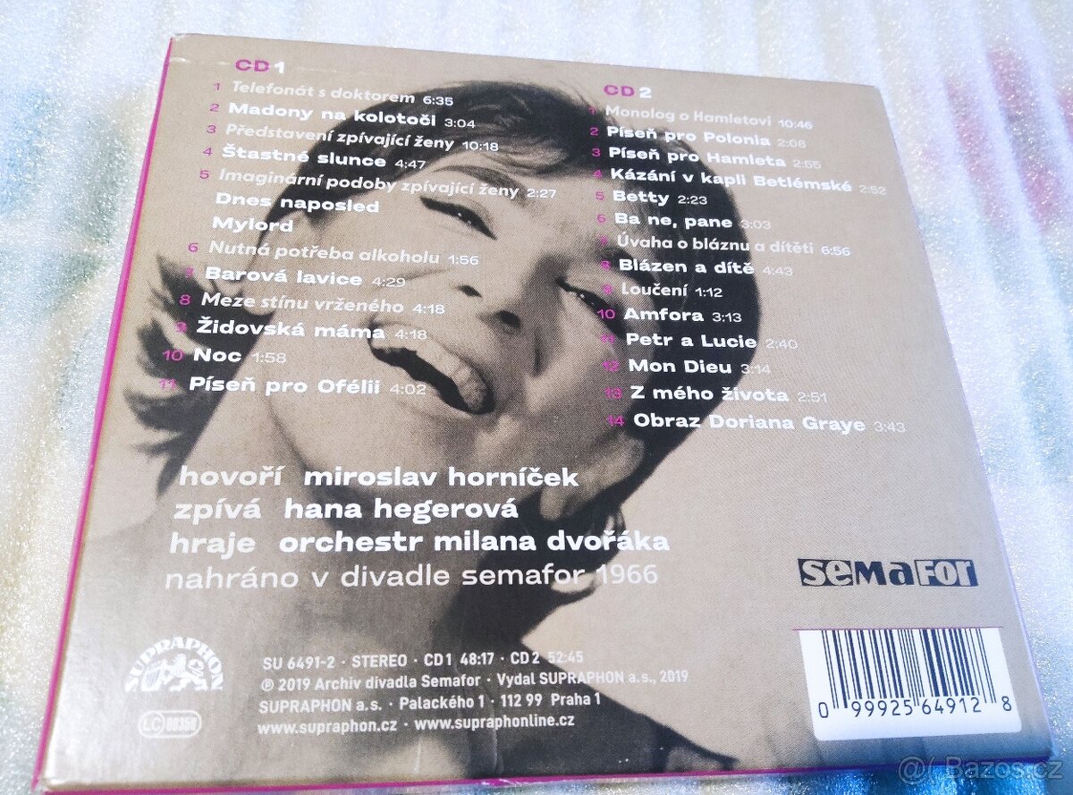 Cd - Horníček , Hegerová - 5