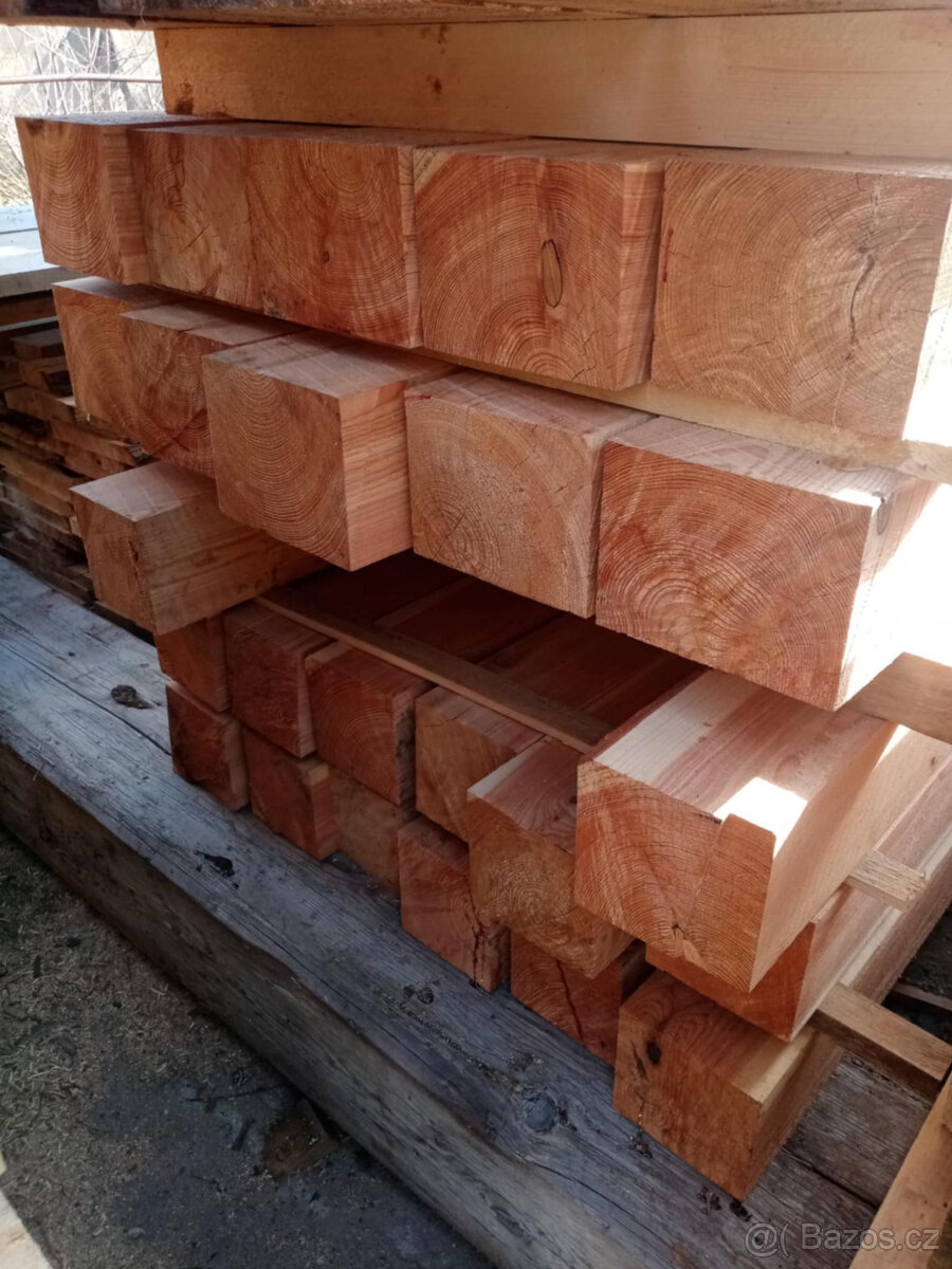 hoblovane smrkove tramy na pergolu - 5