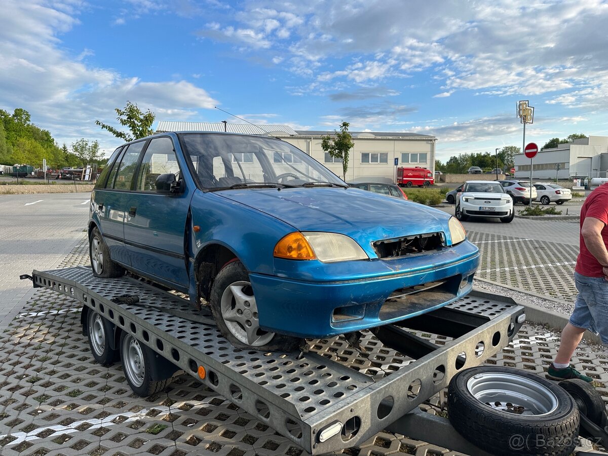 Subaru Justy Suzuki Swift 4x4 - 5