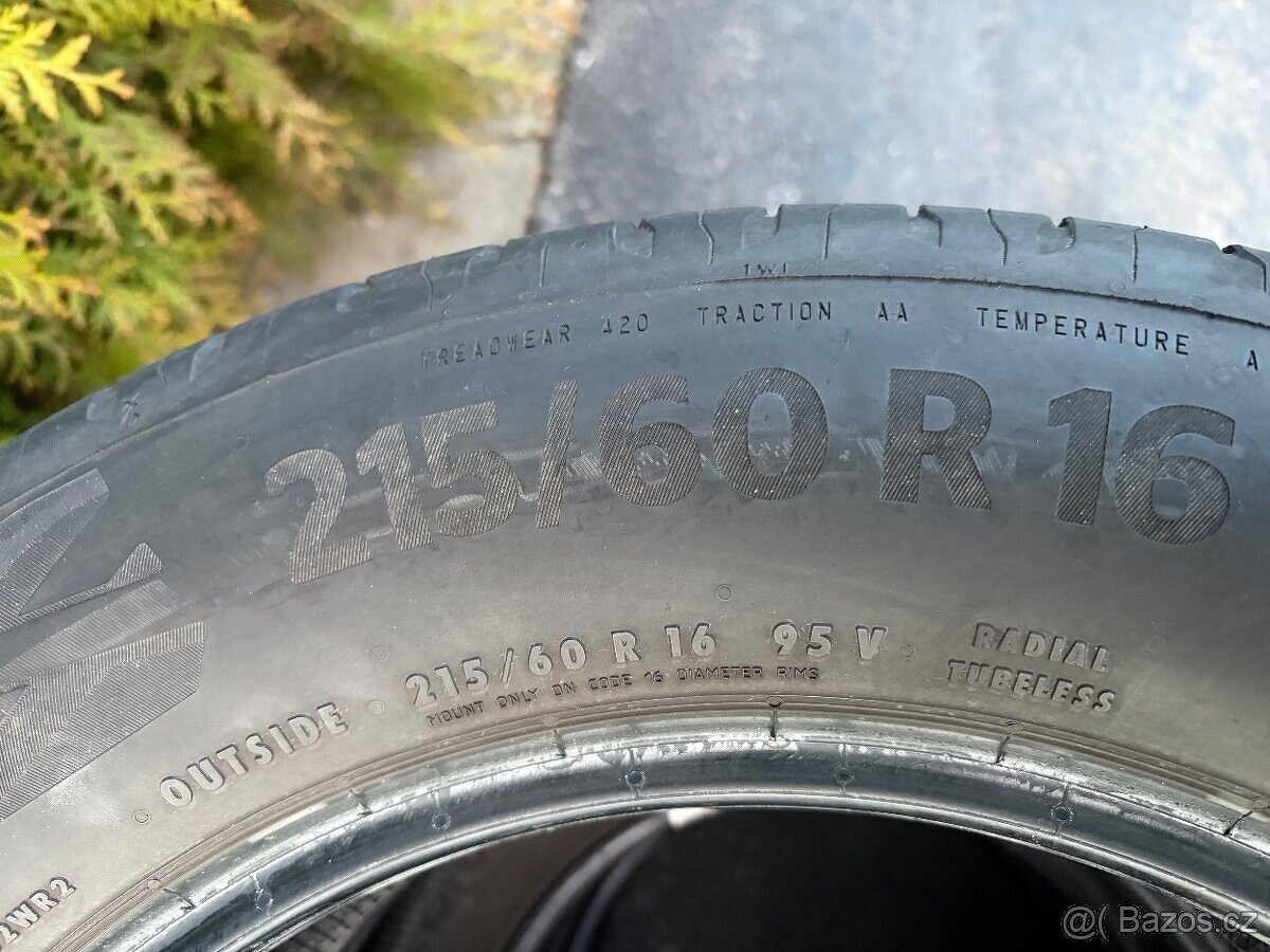 Letní pneu Continental 215/60 R16 - 5