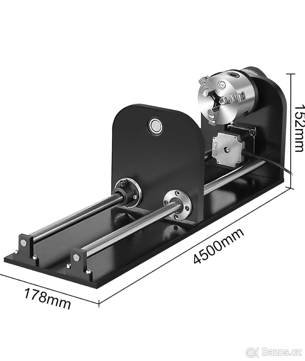 Rotační nástavec pro CO2 laser - 5