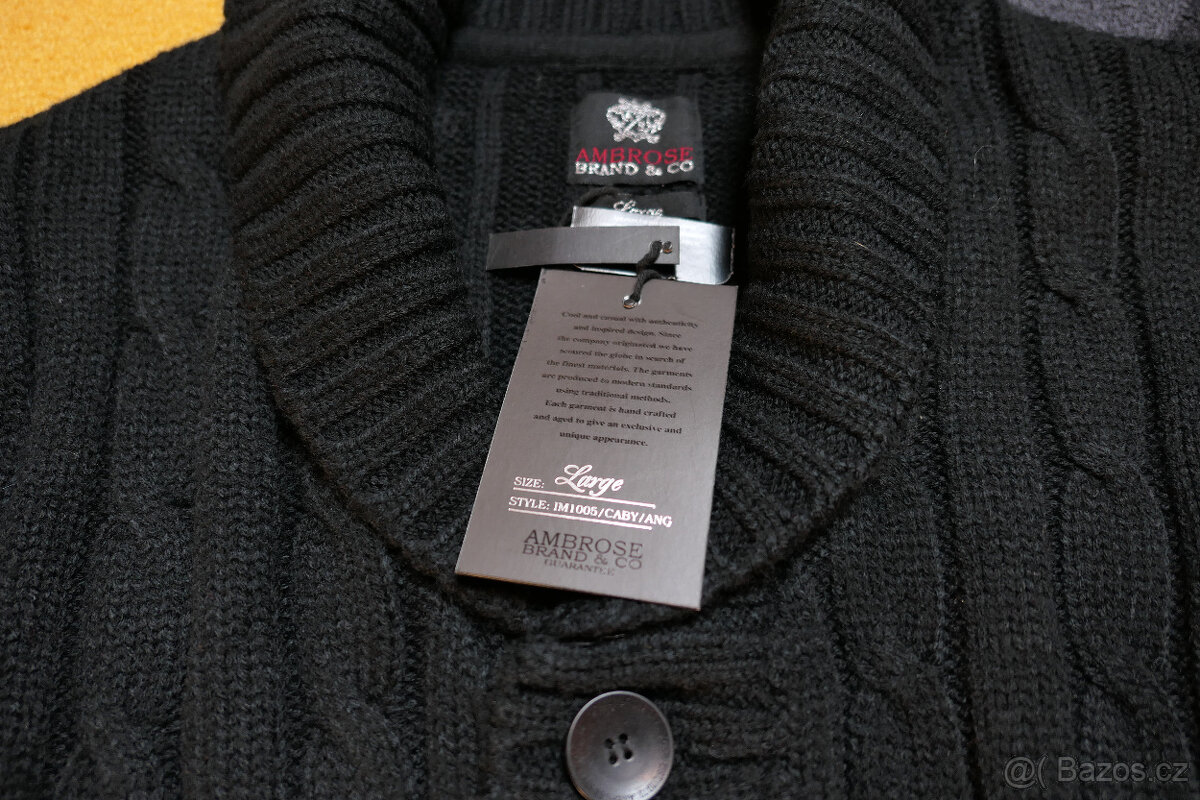 Cron-x jeans , Svetr černý , Wrangler kalhoty - 5