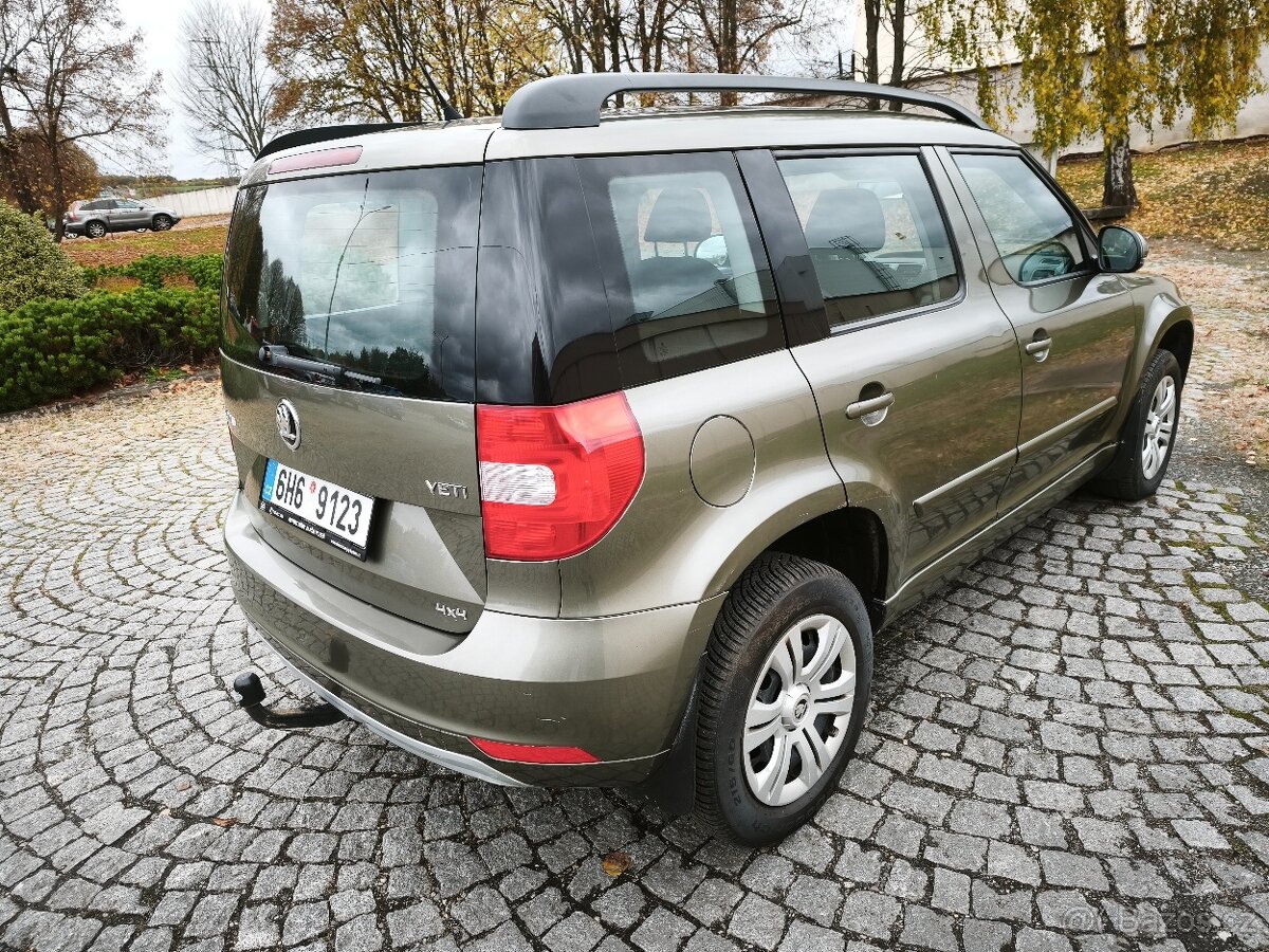 Škoda Yeti, 2.0 TDI, 4x4, nové v ČR, po 1. majiteli - 5